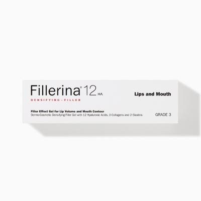 FILLERINA 12HA gels lūpām un lūpu zonai intensitāte 3, 7ml