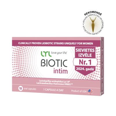 LYL BIOTIC intim, kapsulas, N15
