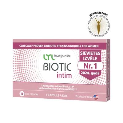 LYL BIOTIC intim, kapsulas, N15