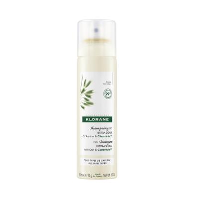KLORANE sausais šampūns ar auzām un keramīdu 150ml
