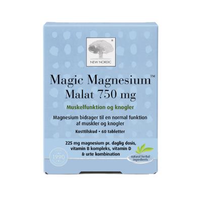 NEW NORDIC Magic Magnesium Malat 750 mg tabletes N60