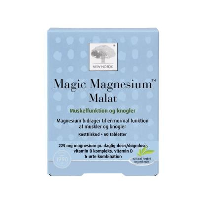 NEW NORDIC Magic Magnesium Malat tabletes N60