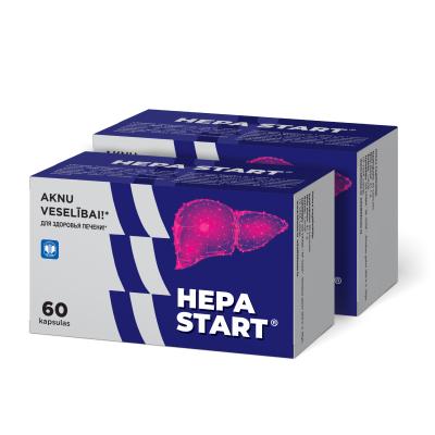 HEPA START kapsulas N60 1+1 komplekts