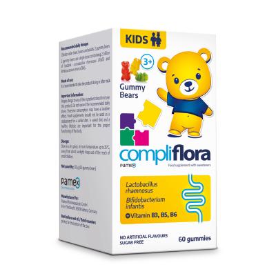 COMPLIFLORA Kids Gummy Bears pamex košļājamās pastilas N60