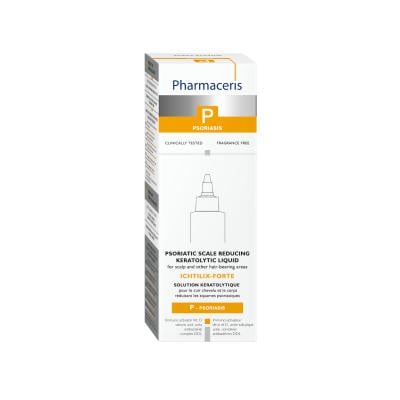 PHARMACERIS P Ichtilix-Forte keratolītisks šķīdums psoriātiskiem ādas bojājumiem 125 ml