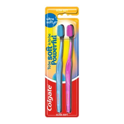 COLGATE Ultra Soft zobu birste 1+1 komplekts