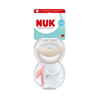 NUK Perfect Match silikona māneklis 0-6 mēn. N2