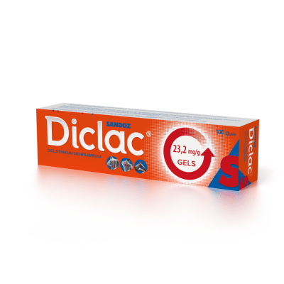 DICLAC 23,2 mg/g gels 100g