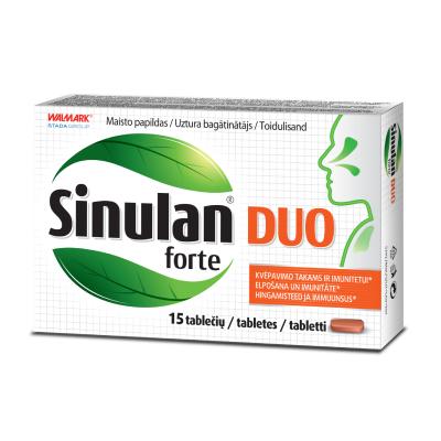 SINULAN Forte Duo tabletes N15