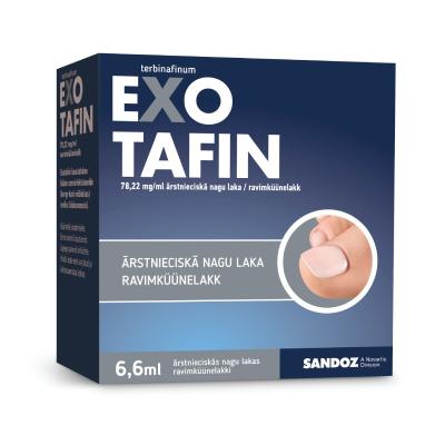 EXOTAFIN 78,22mg/ml ārstnieciskā nagu laka 6.6ml