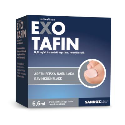 EXOTAFIN 78,22mg/ml ārstnieciskā nagu laka 6.6ml