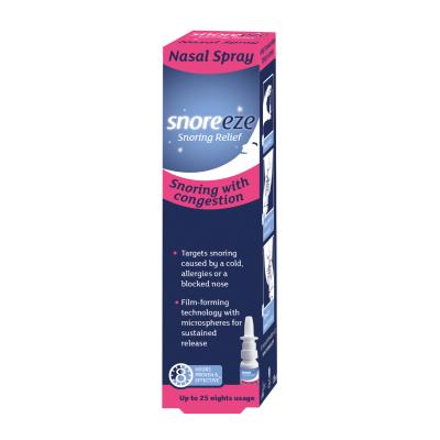 SNOREEZE Deguna aerosols pret krākšanu 10 ml