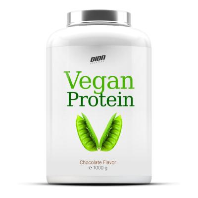 DION SPORTLAB Vegan Protein Šokolādes garša pulveris 1000g