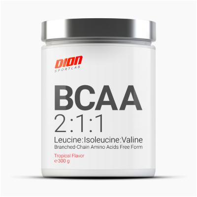 DION SPORTLAB BCAA 2:1:1 Tropiska garša pulveris 300g