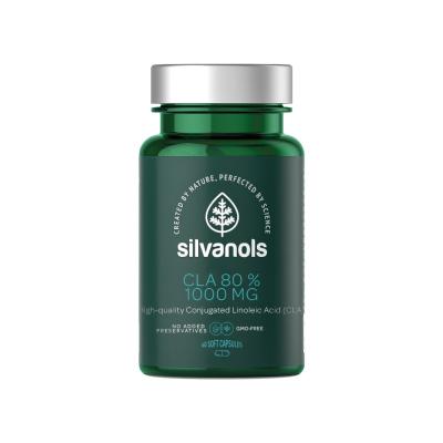 SILVANOLS CLA 80% 1000mg kapsulas N60