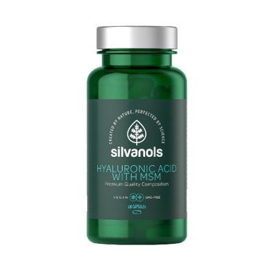 SILVANOLS Hyaluronic acid with MSM kapsulas N120