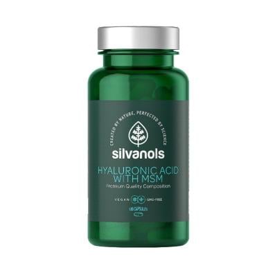 SILVANOLS Hyaluronic acid with MSM kapsulas N120