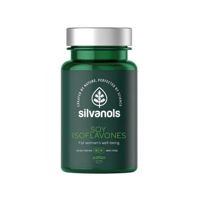 SILVANOLS Soy Isoflavones kapsulas N60