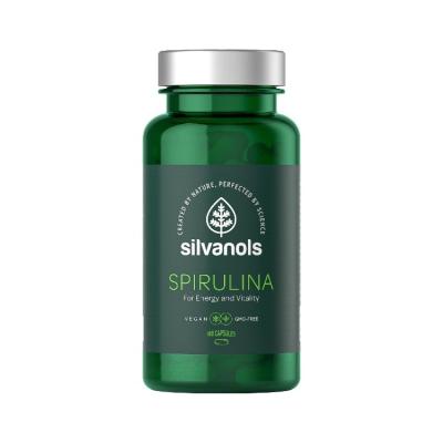 SILVANOLS Spirulina kapsulas N100