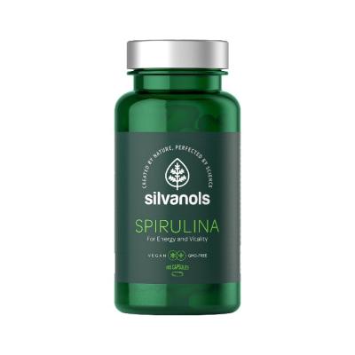 SILVANOLS Spirulina kapsulas N100
