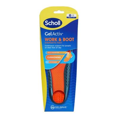 SCHOLL GelActiv Work&Boot gela zole, izmērs 35,5-40,5 1 pāris