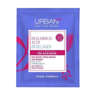 URBAN CARE Hyaluronic Acid&Collagen Pre-Wash matu maska 50ml