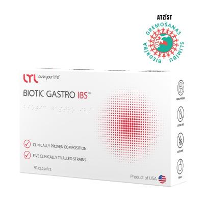 LYL BIOTIC GASTRO IBS, kapsulas, N30
