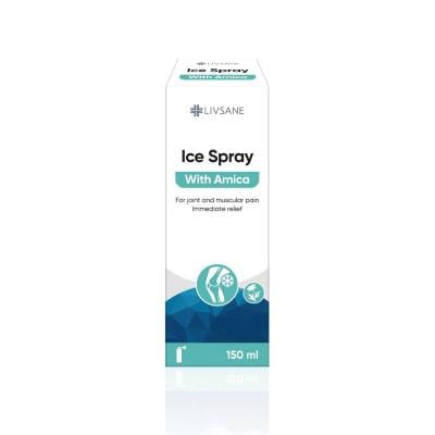 LIVSANE Ice izsmidzināms līdzeklis ar arniku 150ml	