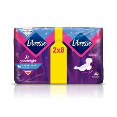LIBRESSE GoodNight Ultra Large higiēniskās paketes N16