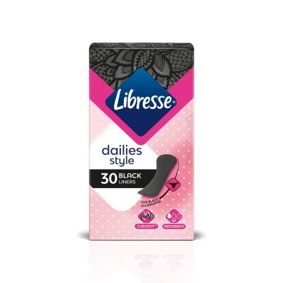 LIBRESSE Black Normal ikdienas ieliktnīši N30