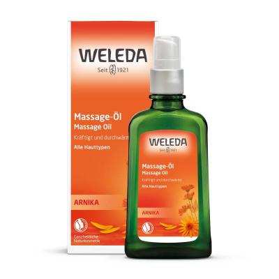 WELEDA Arnika sildoša ķermeņa masāžas eļļa 100 ml