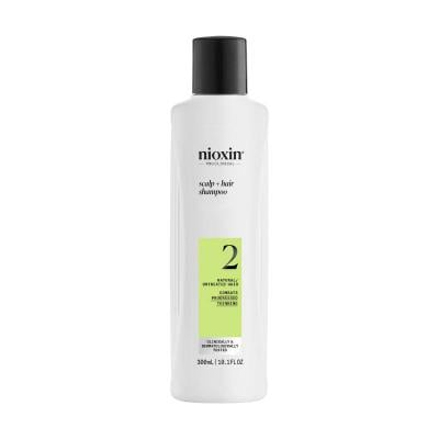 NIOXIN System 2 šampūns dabiskiem matiem ar progresējošu tendenci kļūt plānākiem 300ml