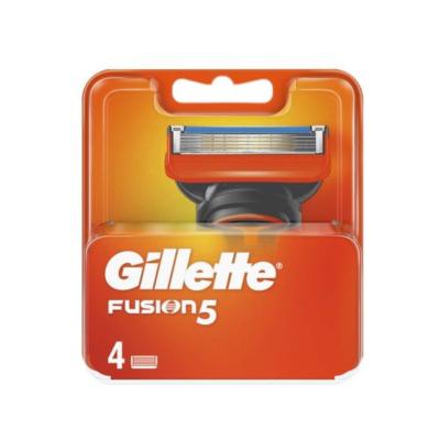 GILLETTE Fusion 5 maināmas skuvekļa galviņas N4