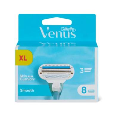 GILLETTE Venus 3 Smooth maināmas skuvekļa galviņas N8