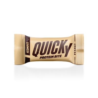 ICONFIT Quicky Protein Bite zemesriekstu proteīna batoniņš 35 g