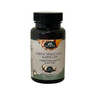 ESTVITA Ķirbju sēklu eļļa kapsulās N100