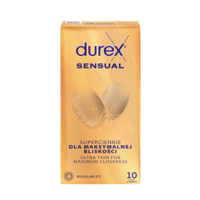 DUREX Sensual prezervatīvi N10