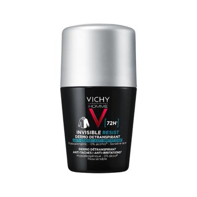 VICHY Homme Invisible Resist Roll-On 72h antiperspirants 50ml