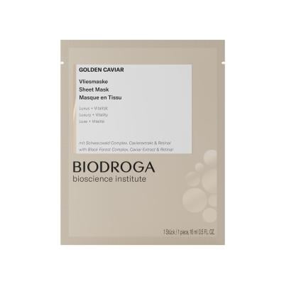 BIODROGA Golden Caviar lokšņu maska ar kaviāra ekstraktu 16ml N1
