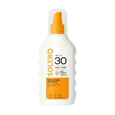 SOLERO SUN SPF30 mitrinošs saules aizsargsprejs 200ml