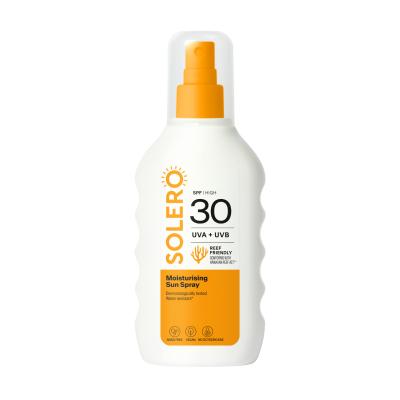 SOLERO SUN SPF30 mitrinošs saules aizsargsprejs 200ml