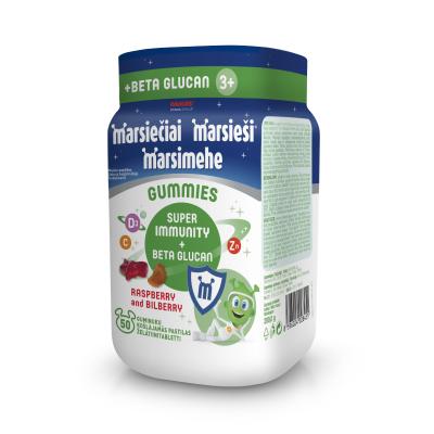 MARSIEŠI Gummies Super Immunity košļājamās pastilas N50