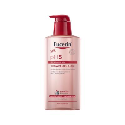EUCERIN pH5 dušas želeja&eļļa 400ml