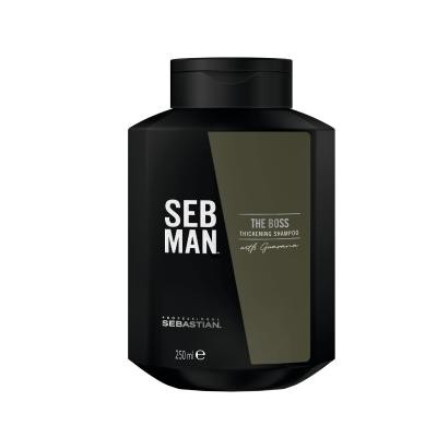 SEBASTIAN PROFESSIONAL Seb Man The Boss Thickening šampūns matu biezuma palielināšanai 250ml