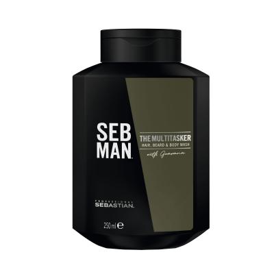 SEBASTIAN PROFESSIONAL Seb Man The Multi-Tasker šampūns matiem, bārdai un ķermenim 250ml