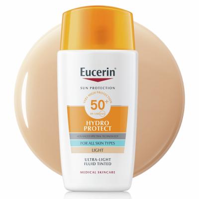 EUCERIN Sun SPF50+ tonējošs sejas aizsargfluīds 50ml