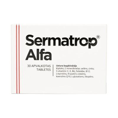 SERMATROP Alfa tabletes N30