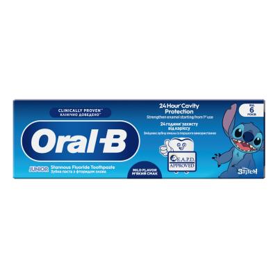 ORAL B Junior Stitch zobu pasta 6+ gadi 75 ml
