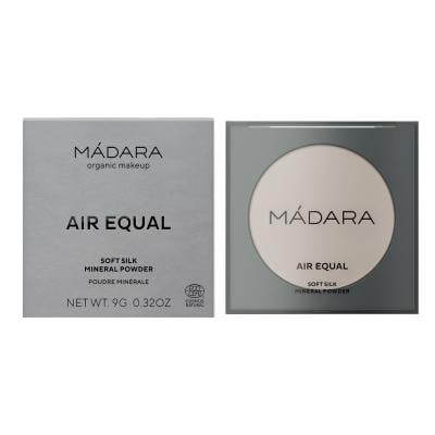 MADARA Air Equal minerālais sejas pūderis, #0 TRANSLUCENT 9g