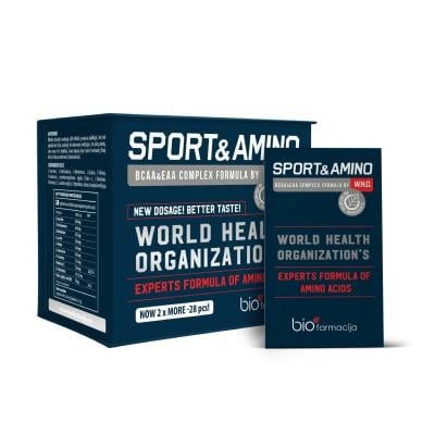 BIOFARMACIJA Sport&Amino W.H.O pulveris N28